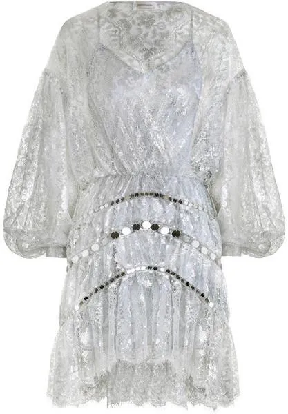 'Adorn' Crystal Lace Dress