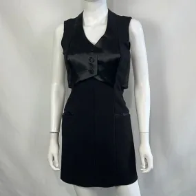 Alexander Wang Black Tuxedo Dress