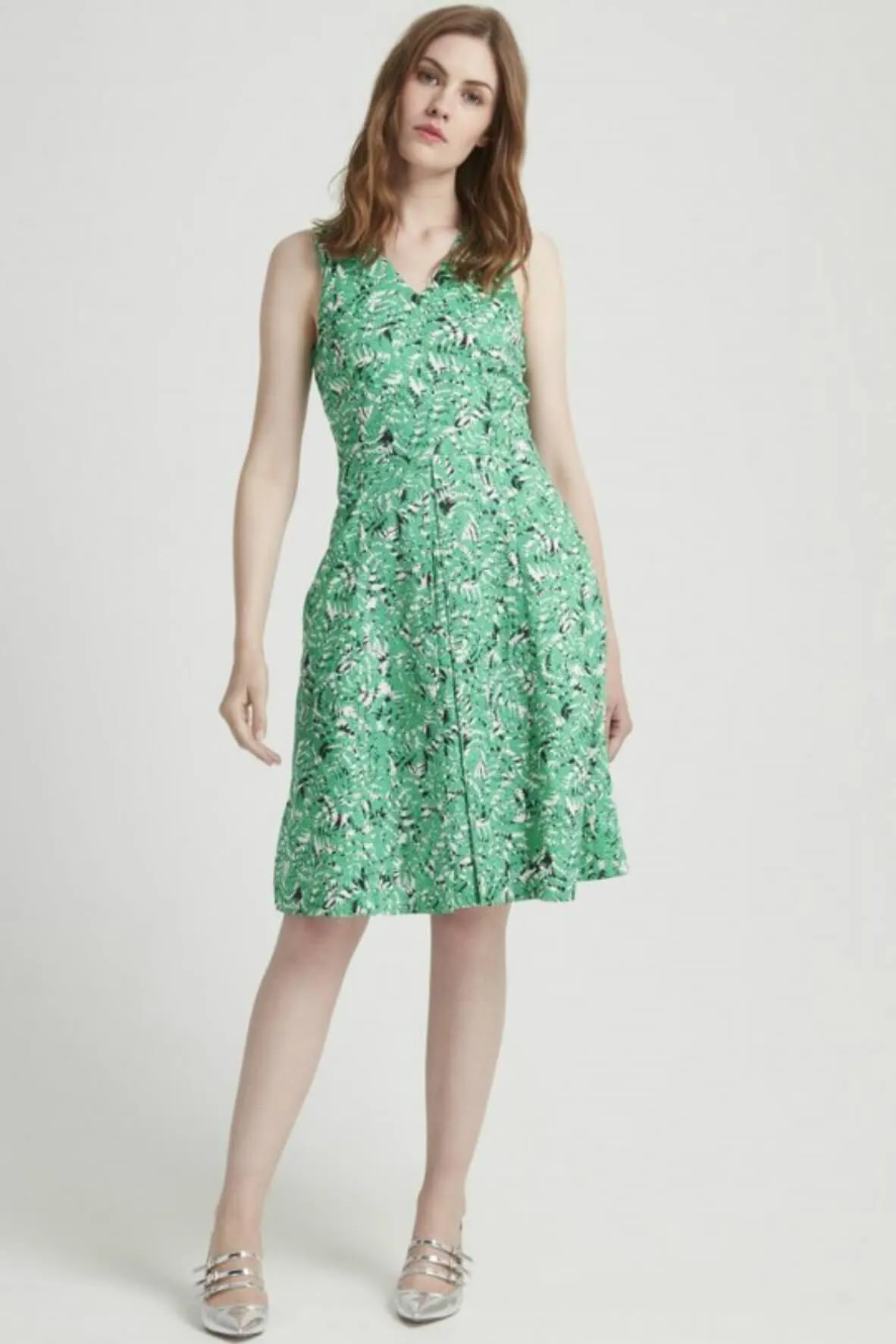 Belva Dress Green