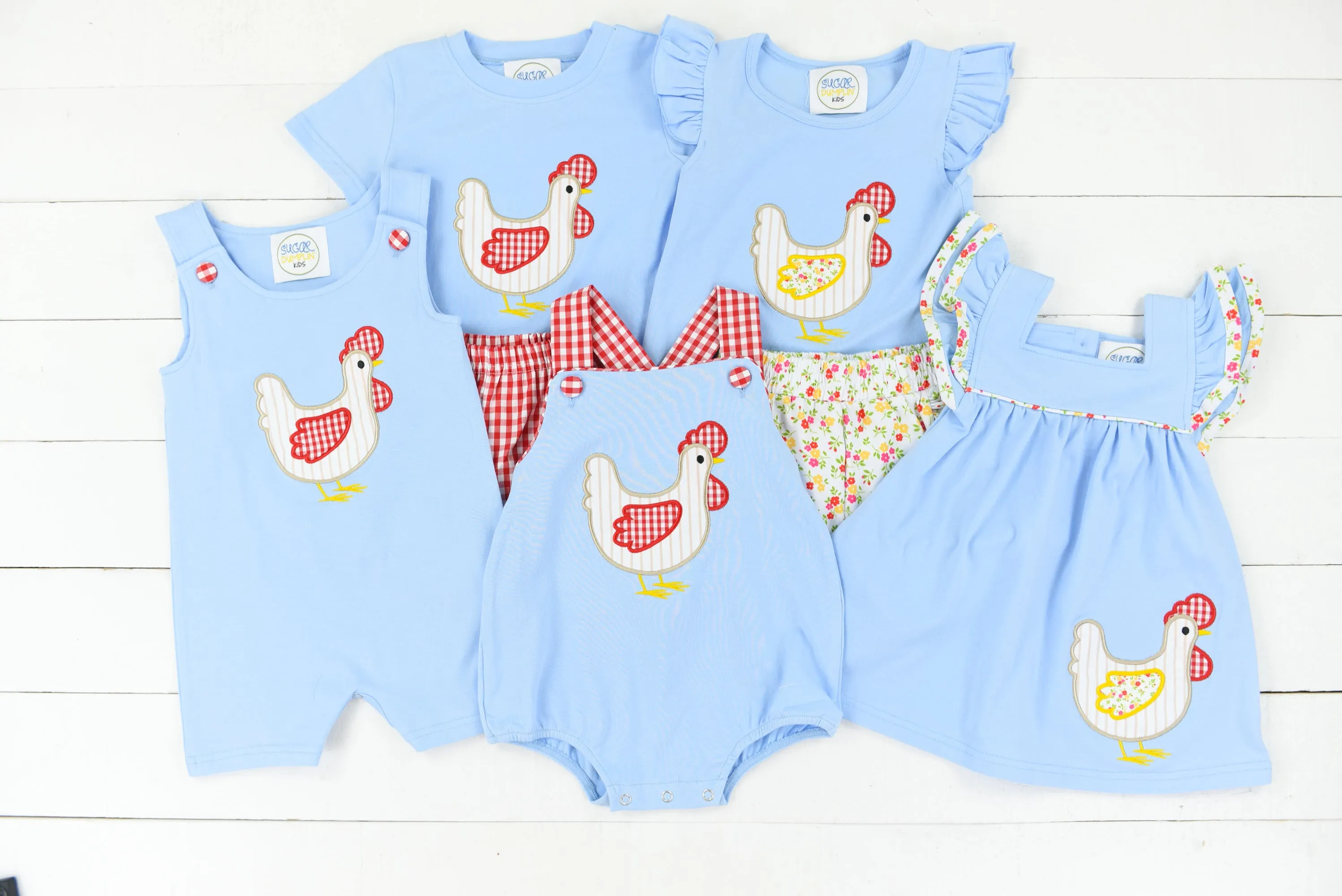 Chicken Applique Dress