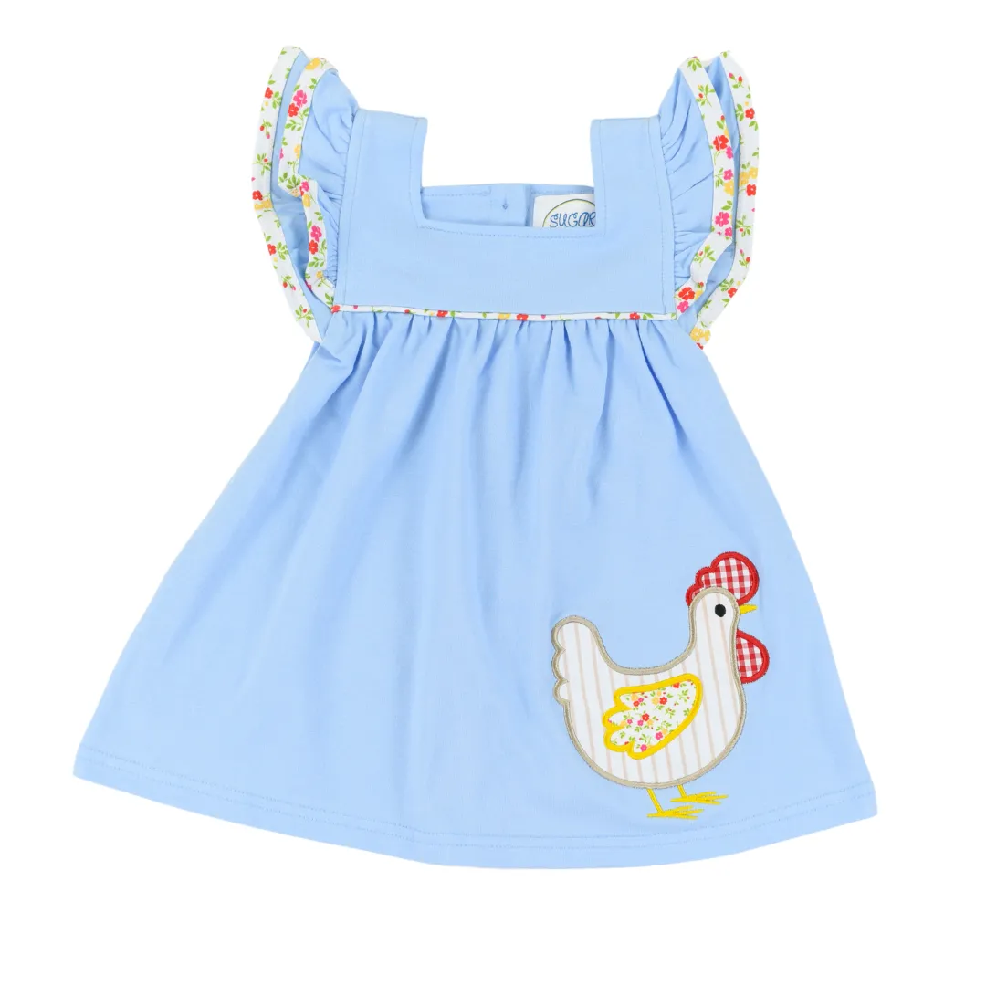 Chicken Applique Dress