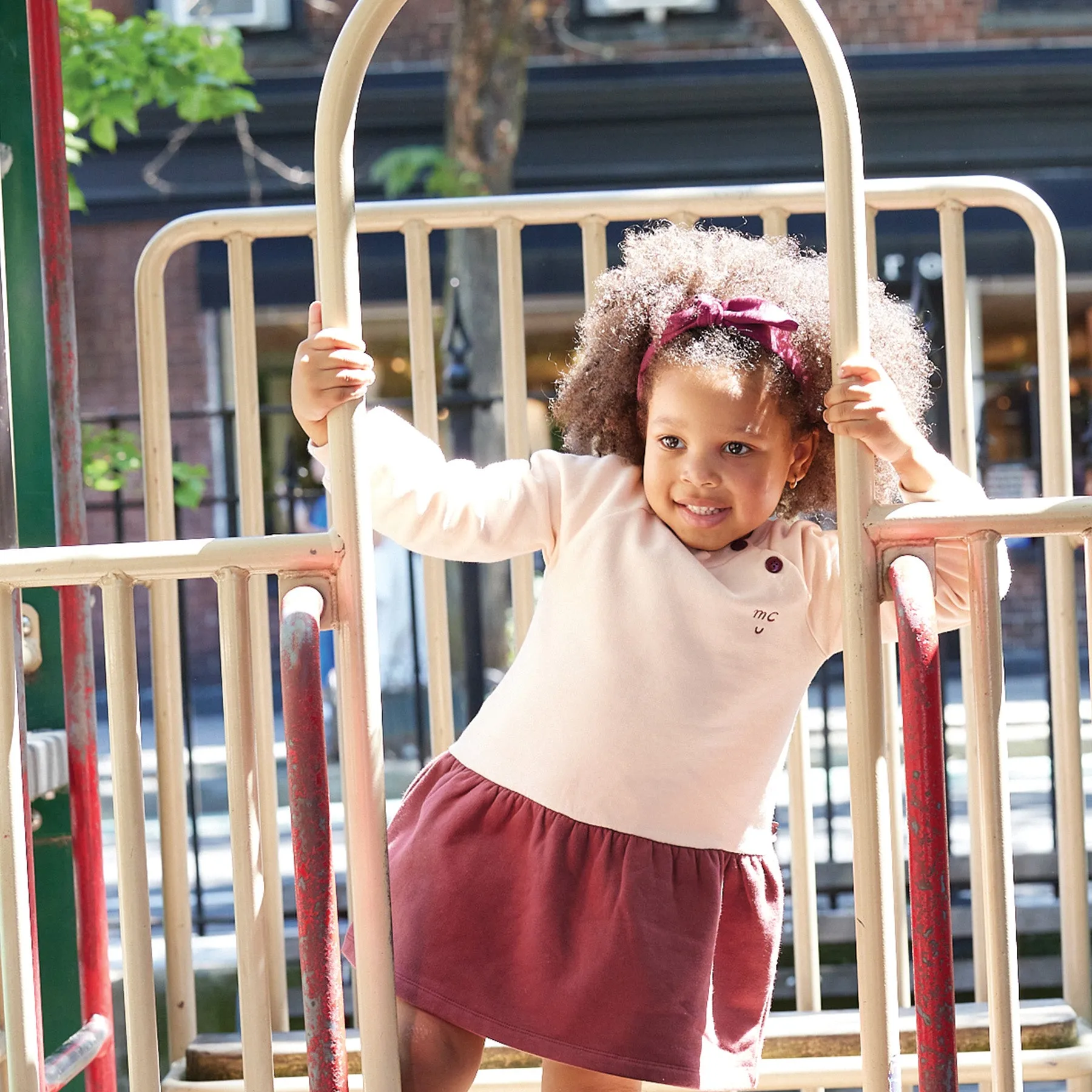 Colorblock Kid Dress