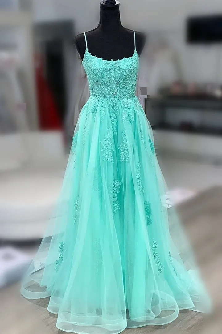 Custom Made Prom Dress with Lace, Prom Dresses, Evening Dress, Dance Dress, Graduation School Party Gown, PC0375