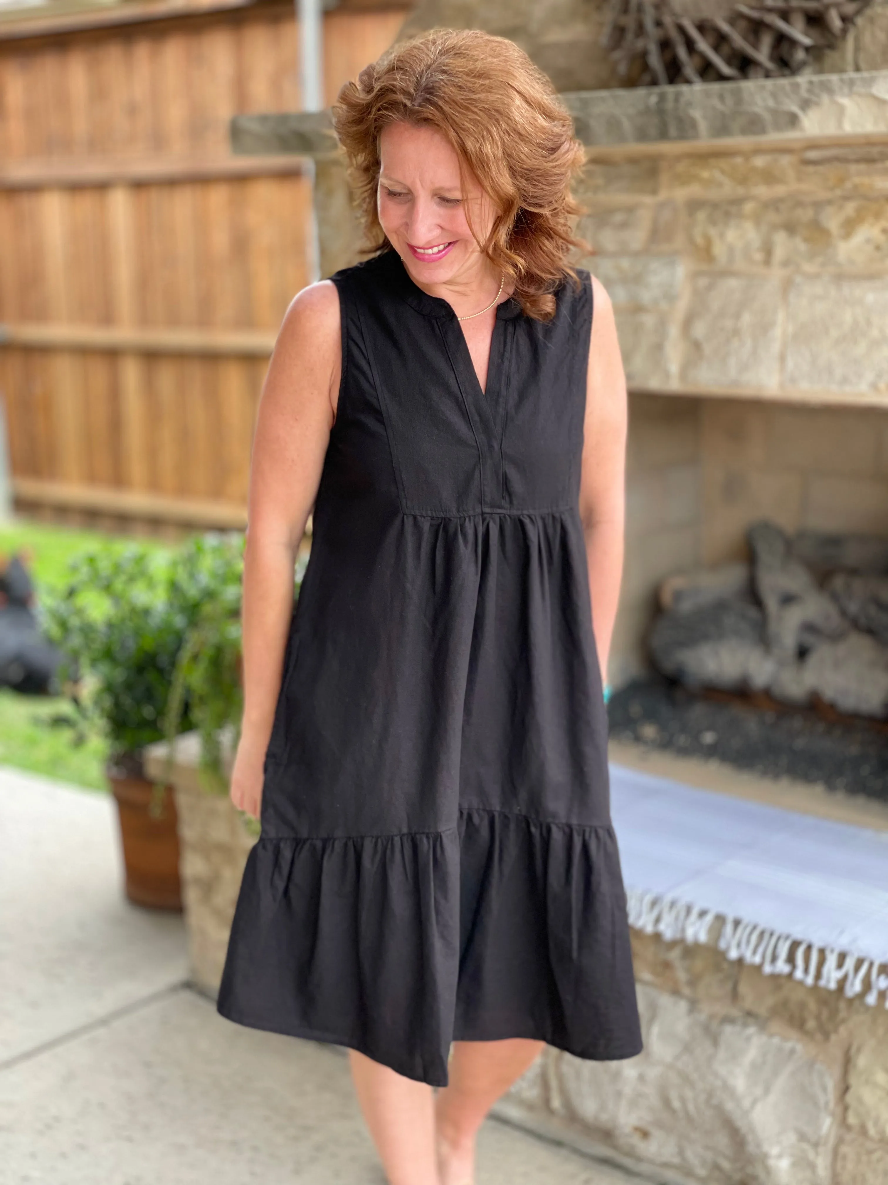 Dylan Casa Dress in Black