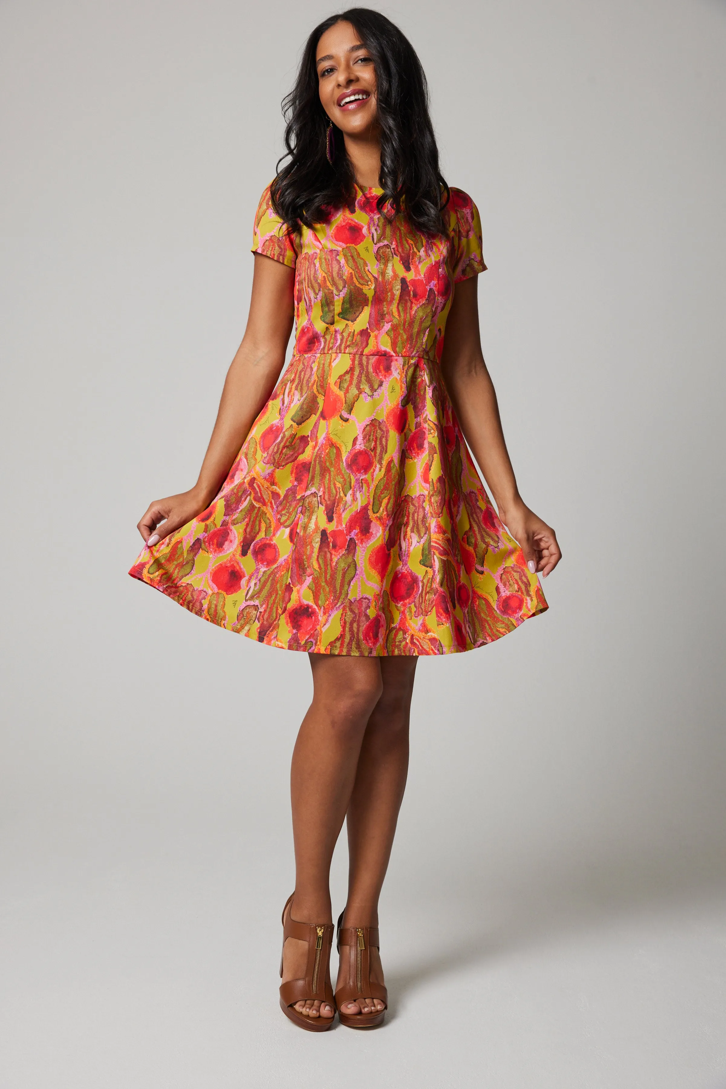 Ella Dress - Beets