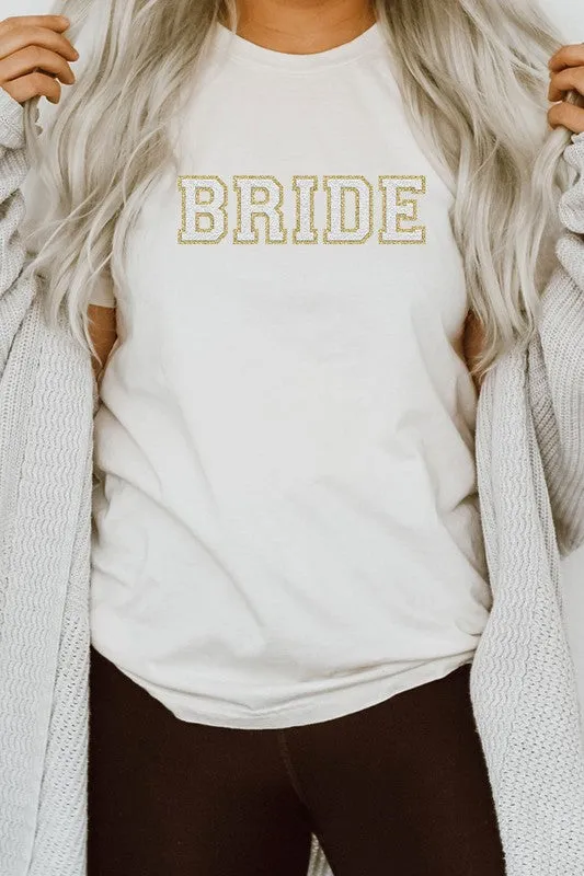 Explore More Collection - Bride Faux Chenille Graphic Tee