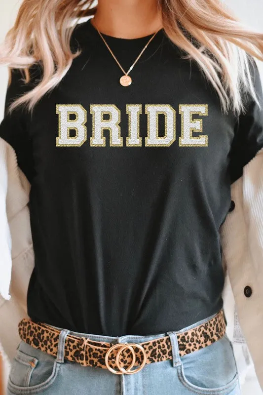 Explore More Collection - Bride Faux Chenille Graphic Tee