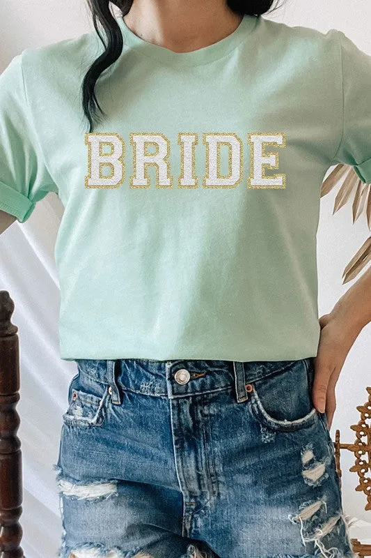 Explore More Collection - Bride Faux Chenille Graphic Tee