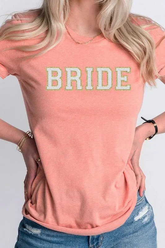 Explore More Collection - Bride Faux Chenille Graphic Tee