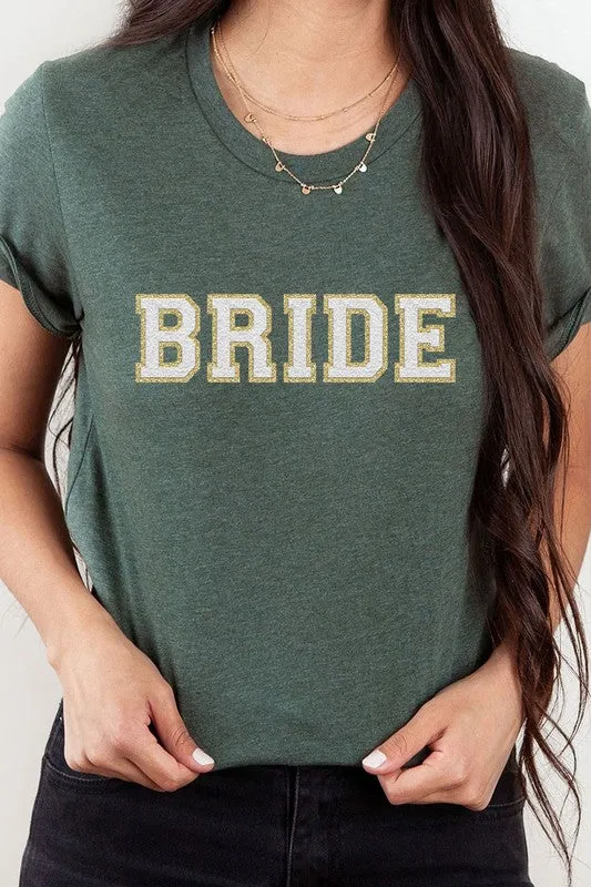 Explore More Collection - Bride Faux Chenille Graphic Tee