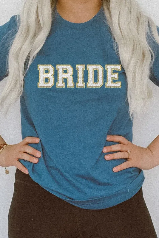 Explore More Collection - Bride Faux Chenille Graphic Tee