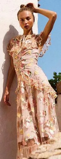 'Floating Delicately' Dress