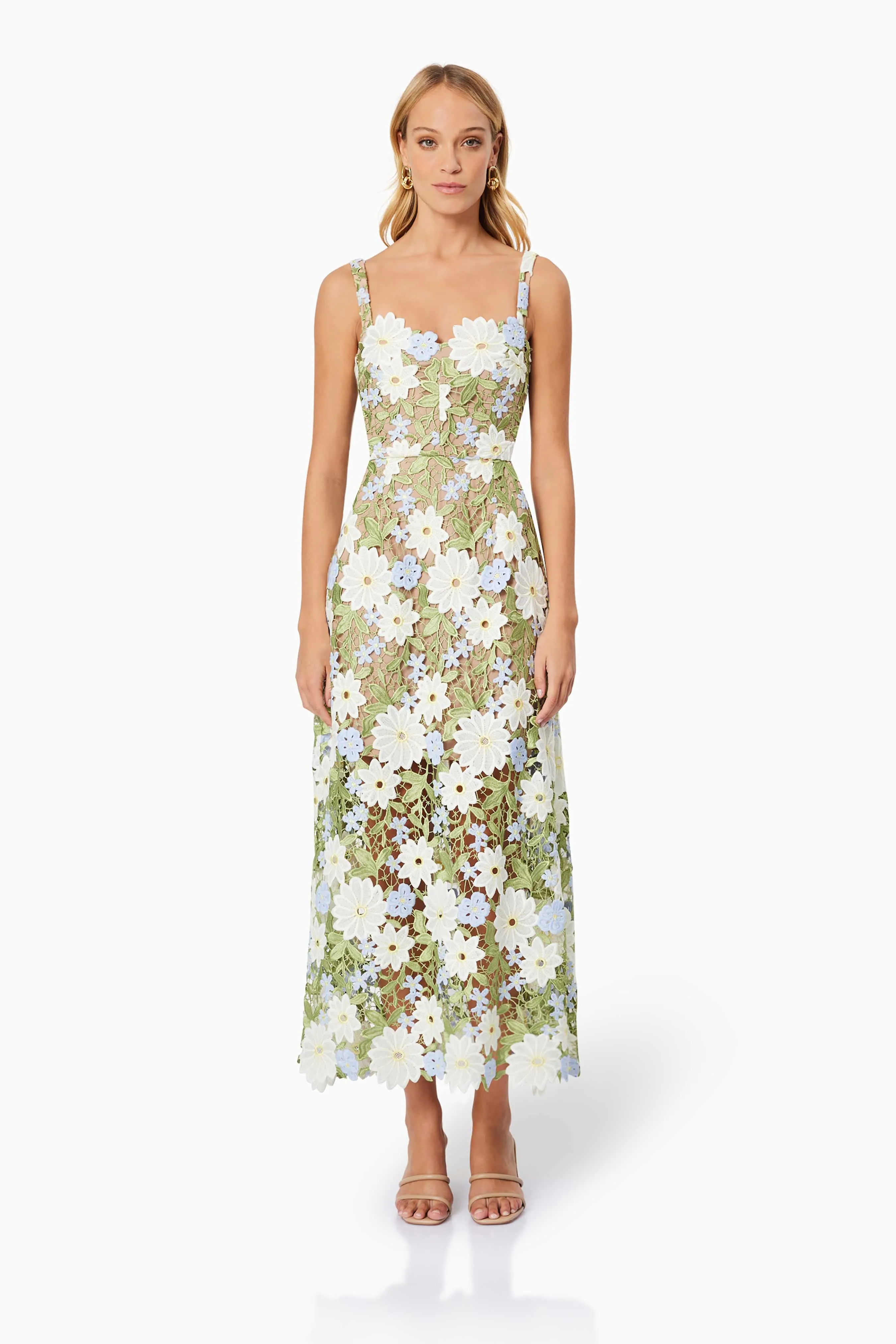 Flora Midi Dress