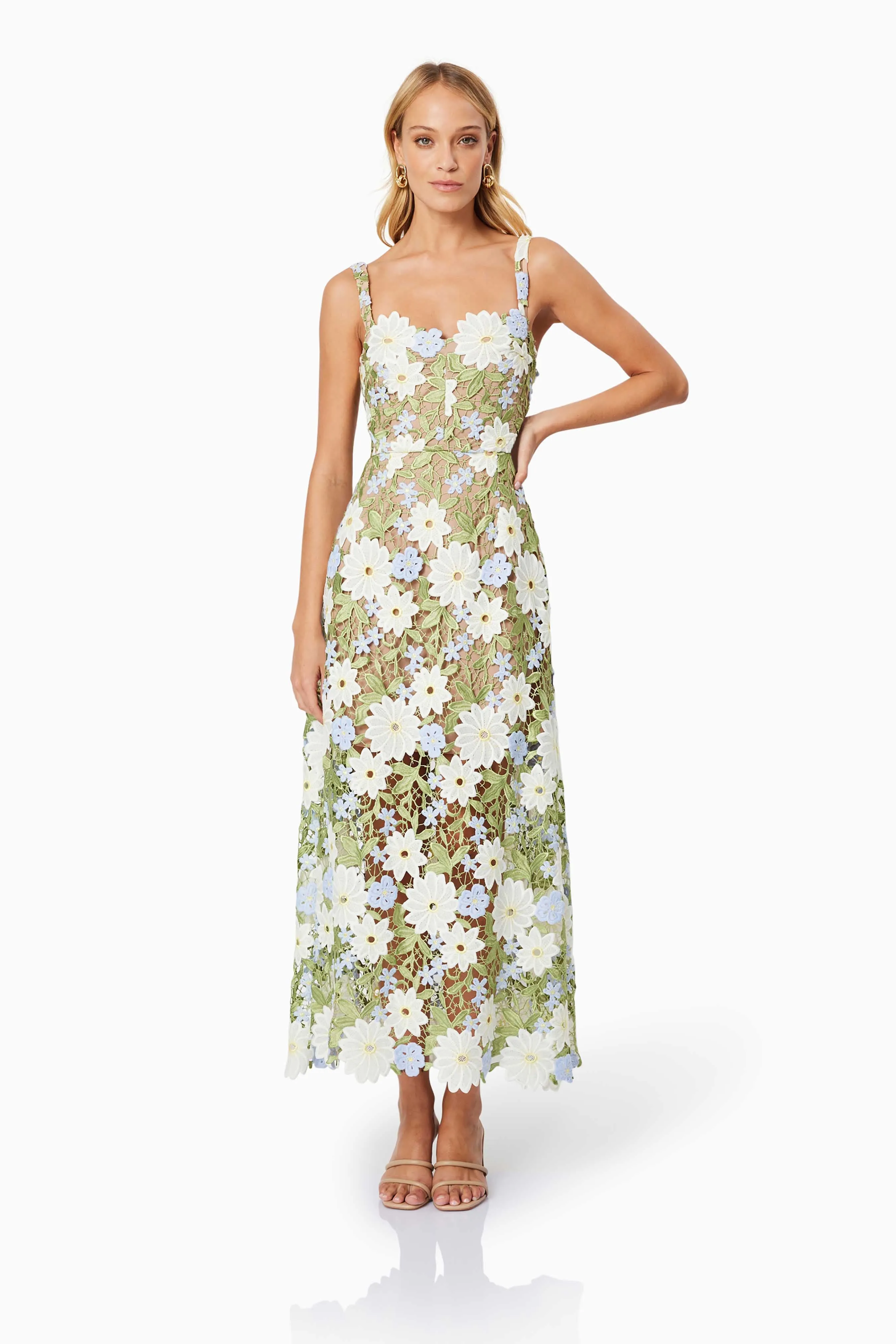 Flora Midi Dress