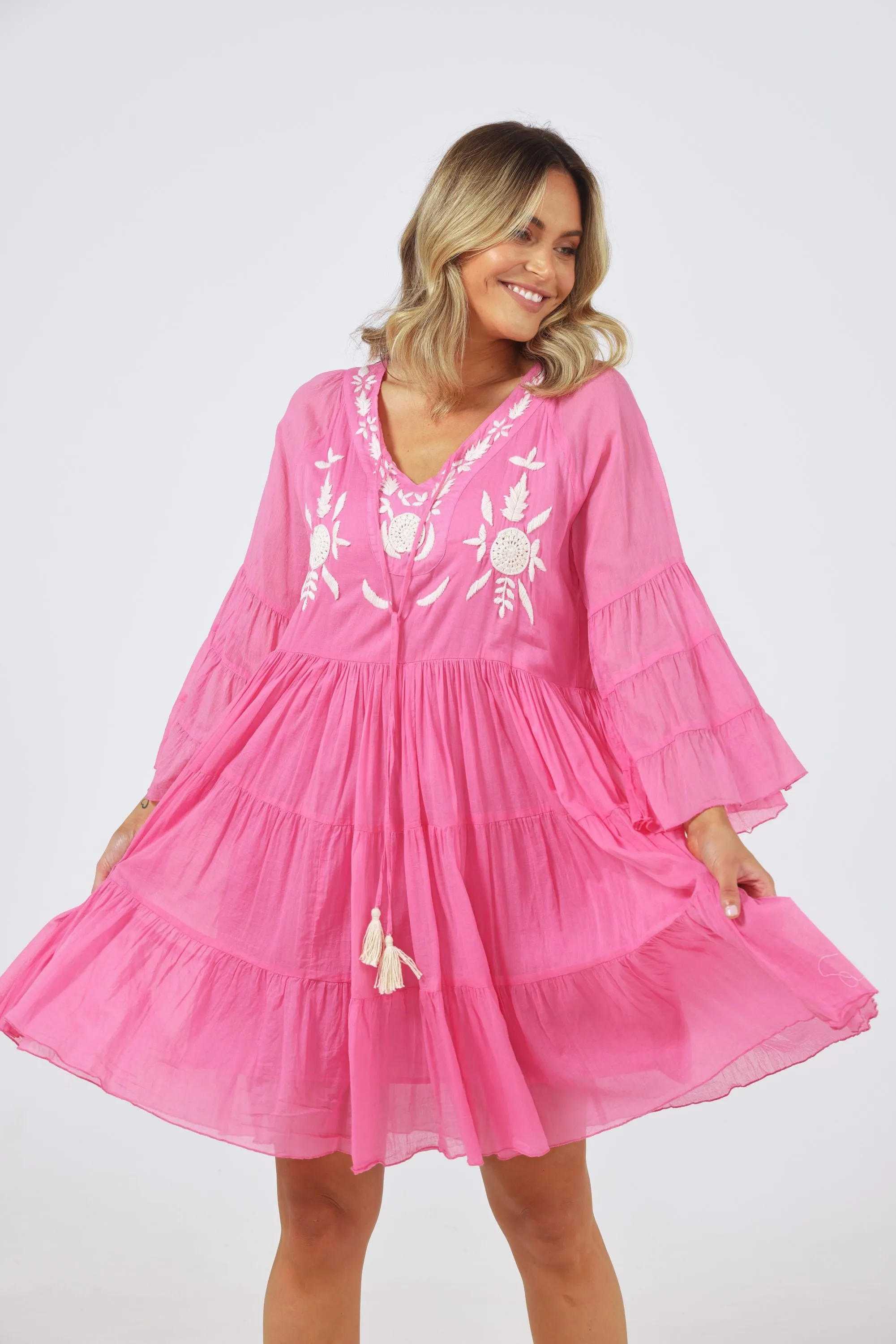 Jamaica Dress (Pink)