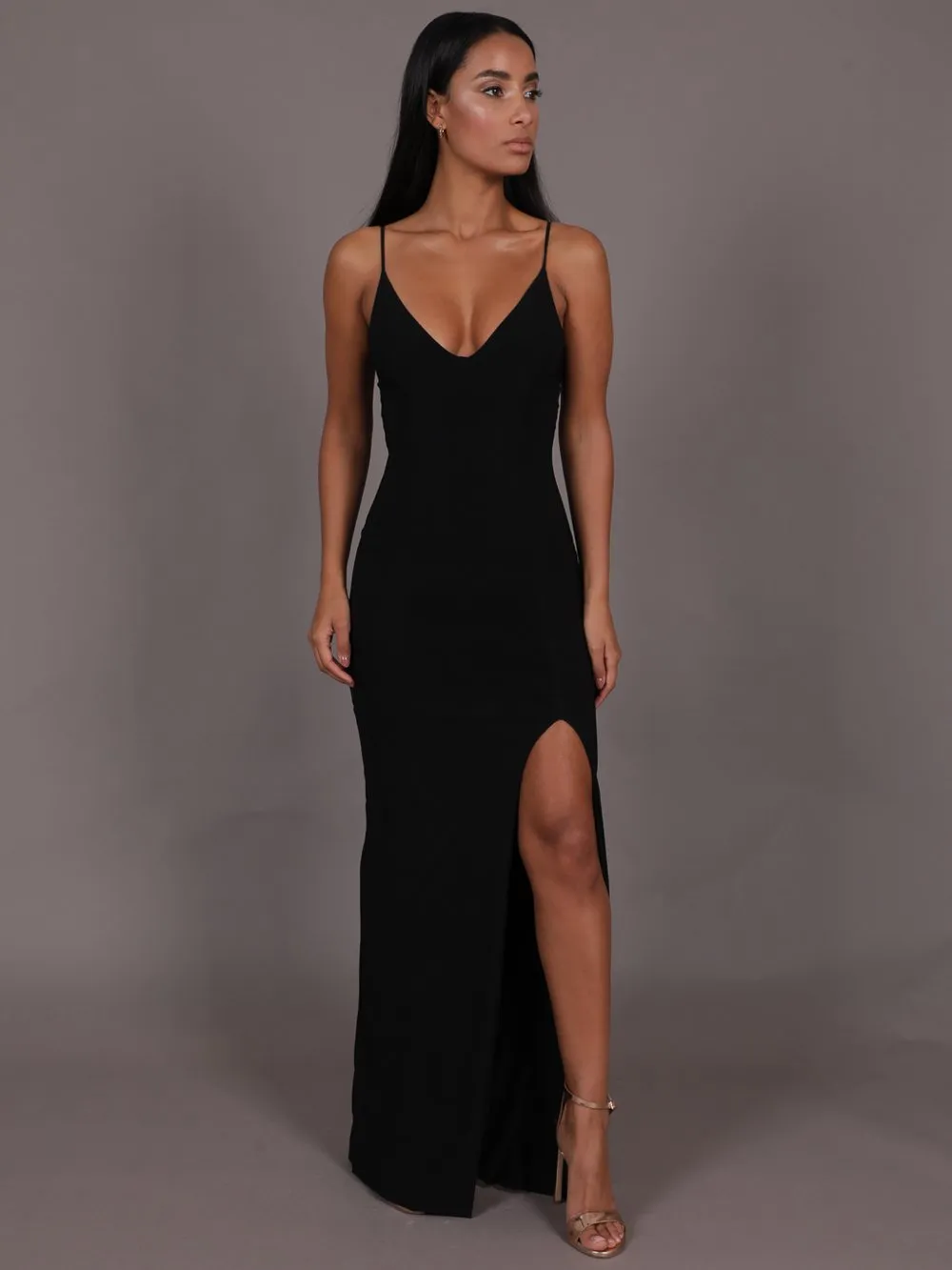 Jasmine Maxi Dress Black