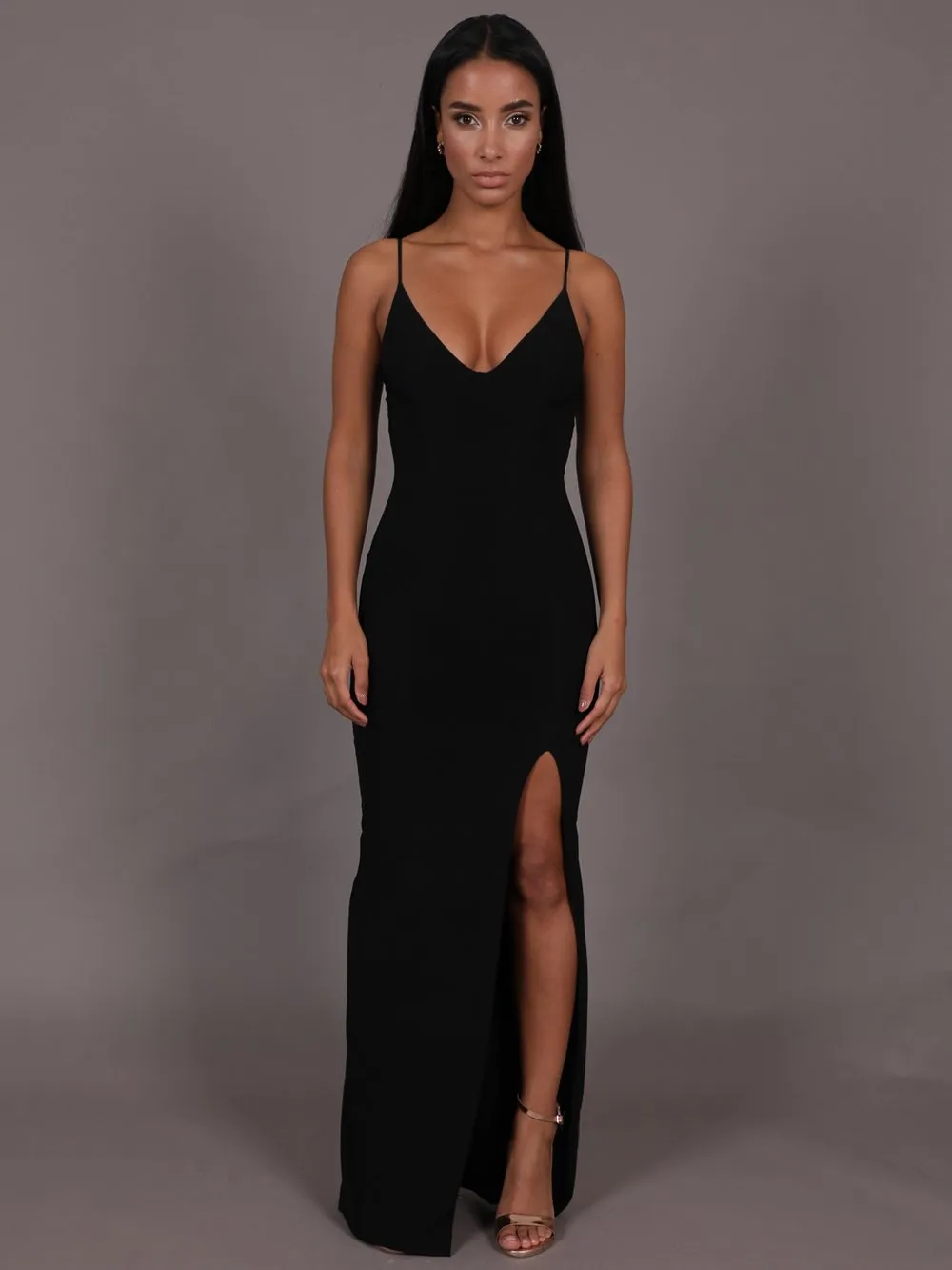 Jasmine Maxi Dress Black