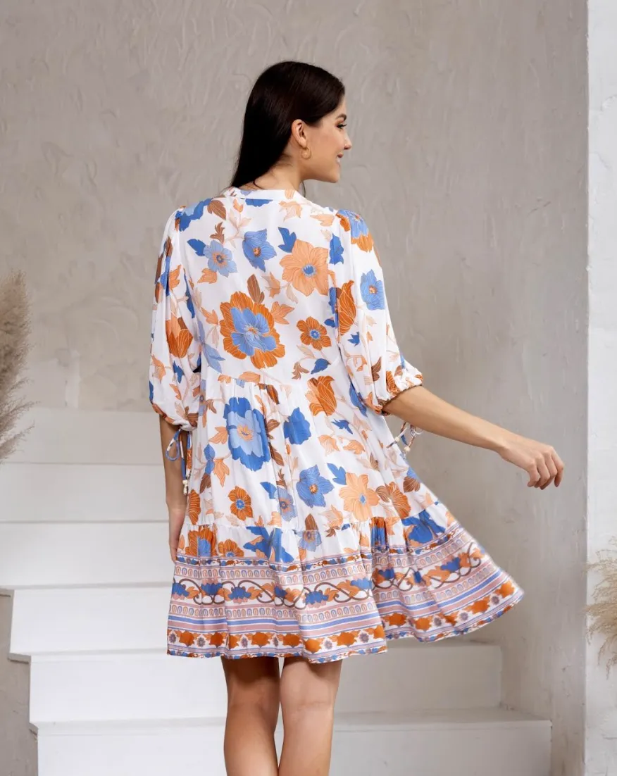 Jayla Dress - Apricot