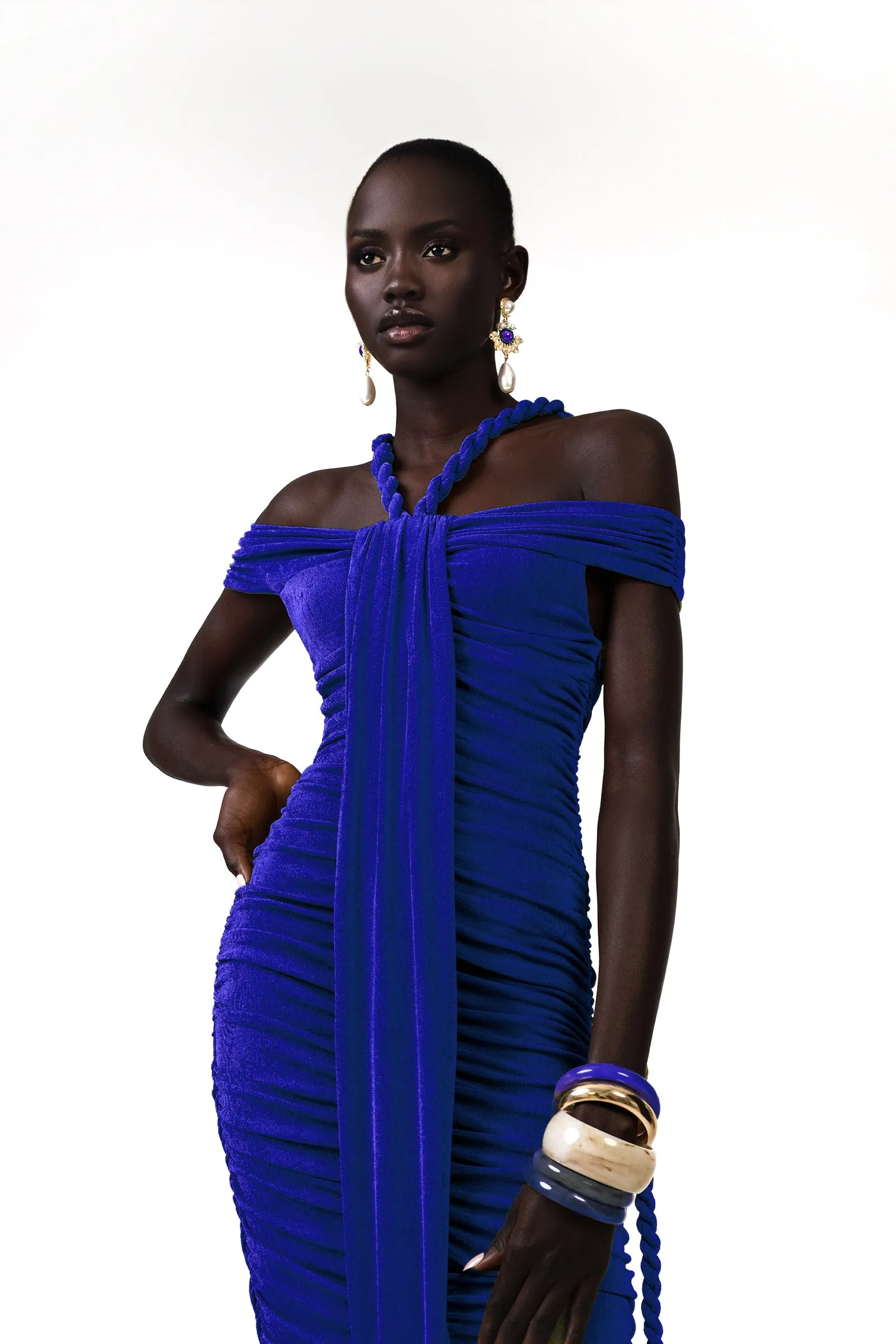 Korro Dress - Blue