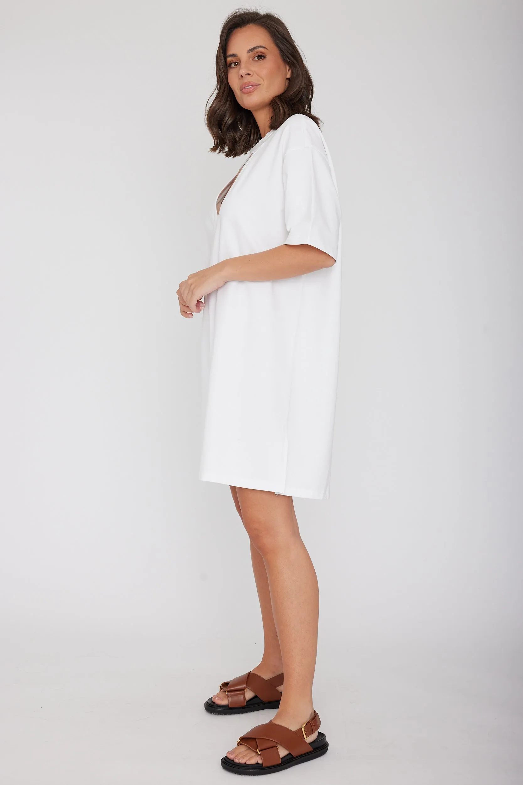 MARCUS Mini Dress White