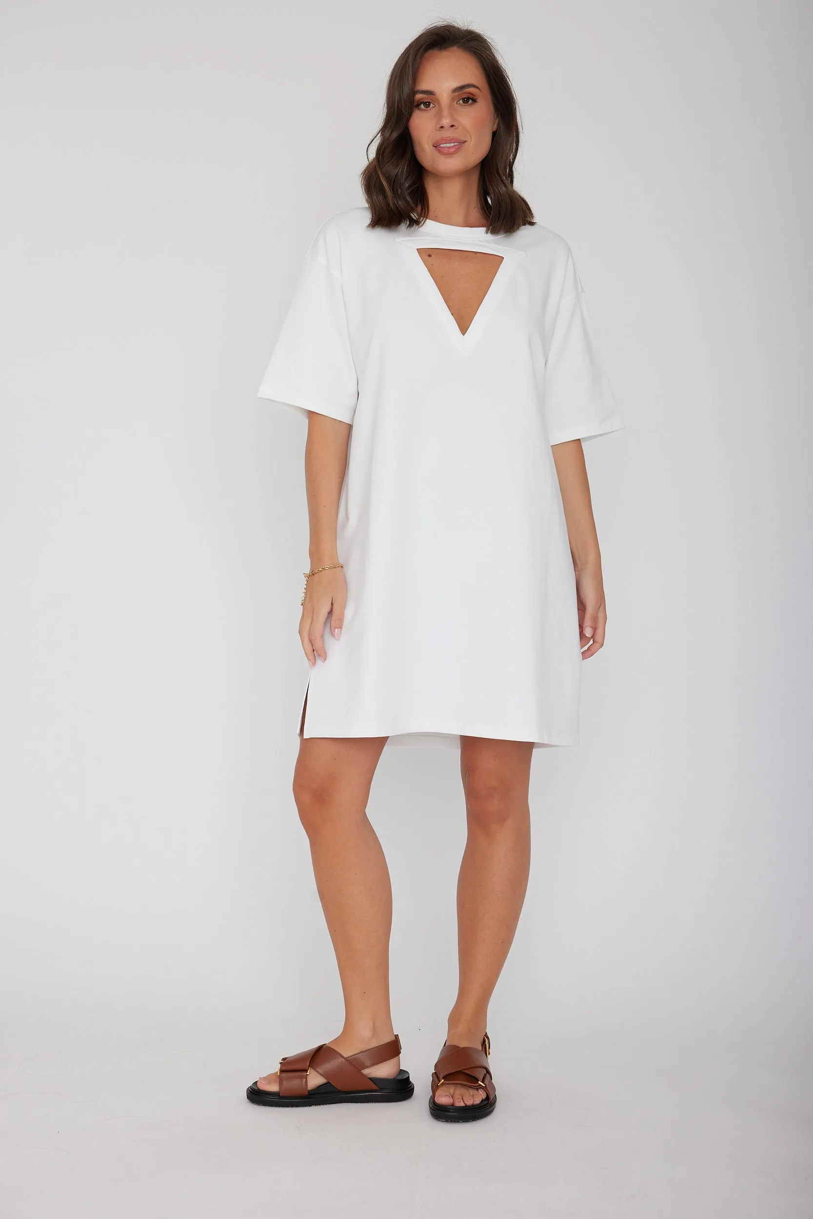 MARCUS Mini Dress White