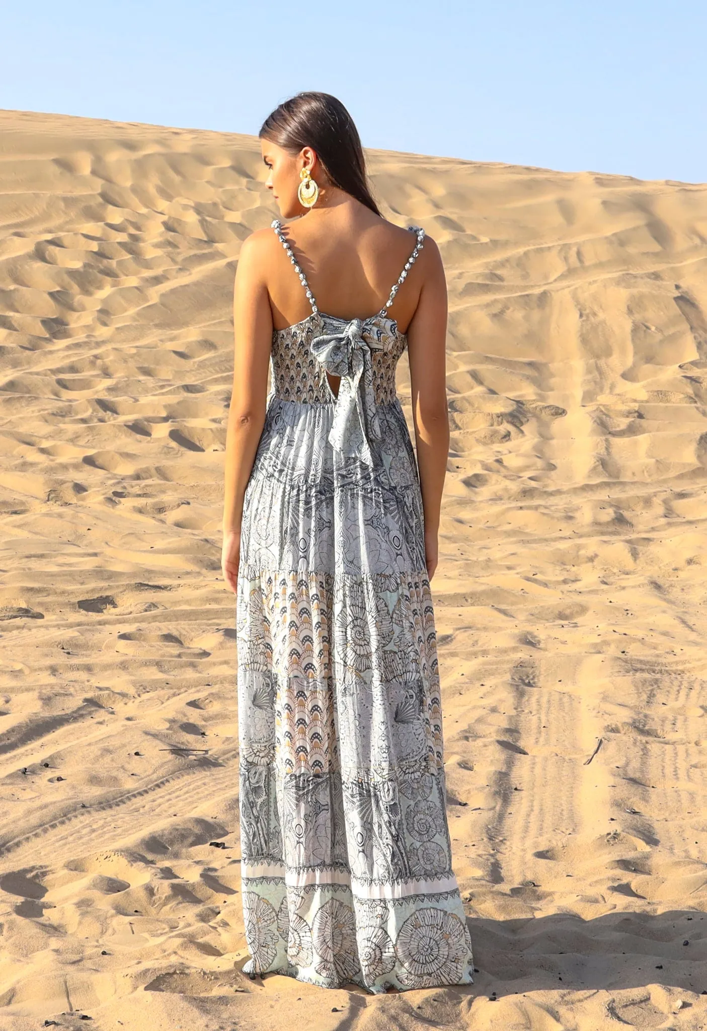 MAXI SUNDIAL DRESS