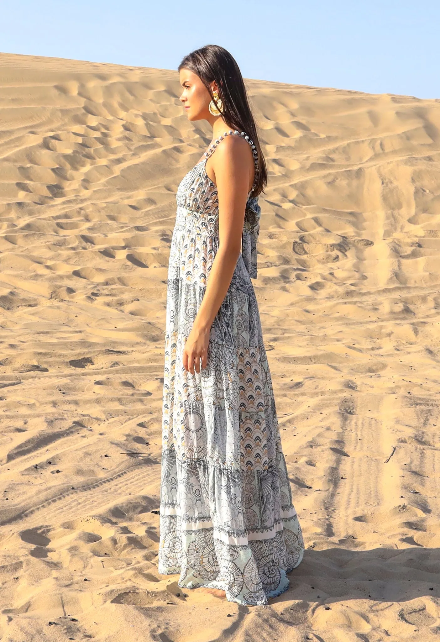 MAXI SUNDIAL DRESS