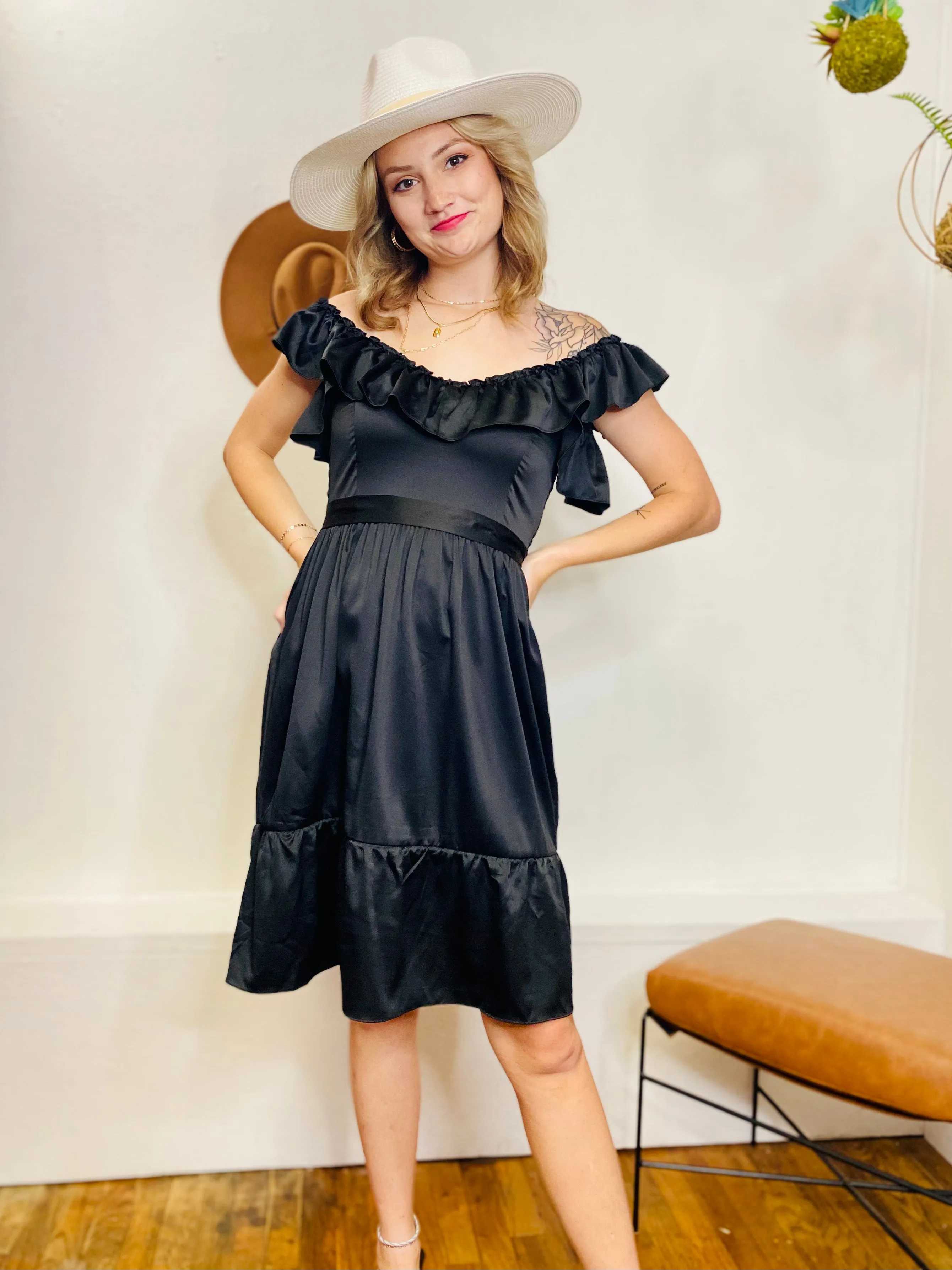 Mercy Multiway Black Dress KINDOM