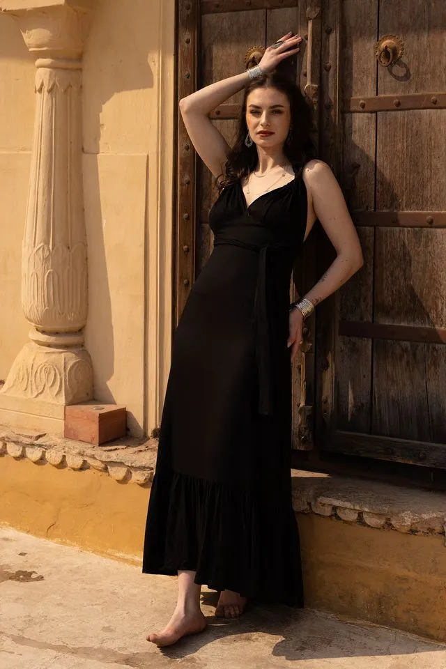 Sissy Maxi Dress - Black