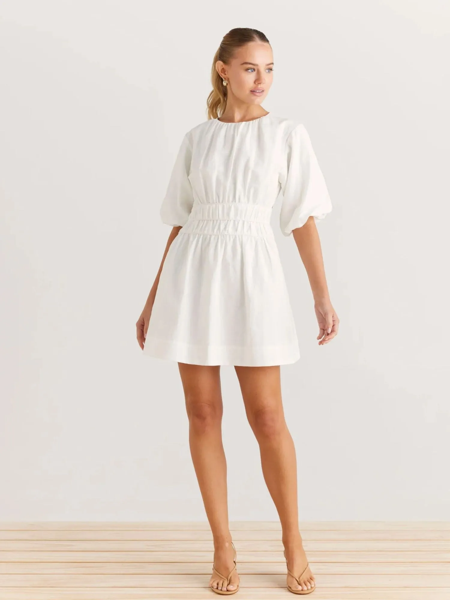 Tilly Mini Dress | White