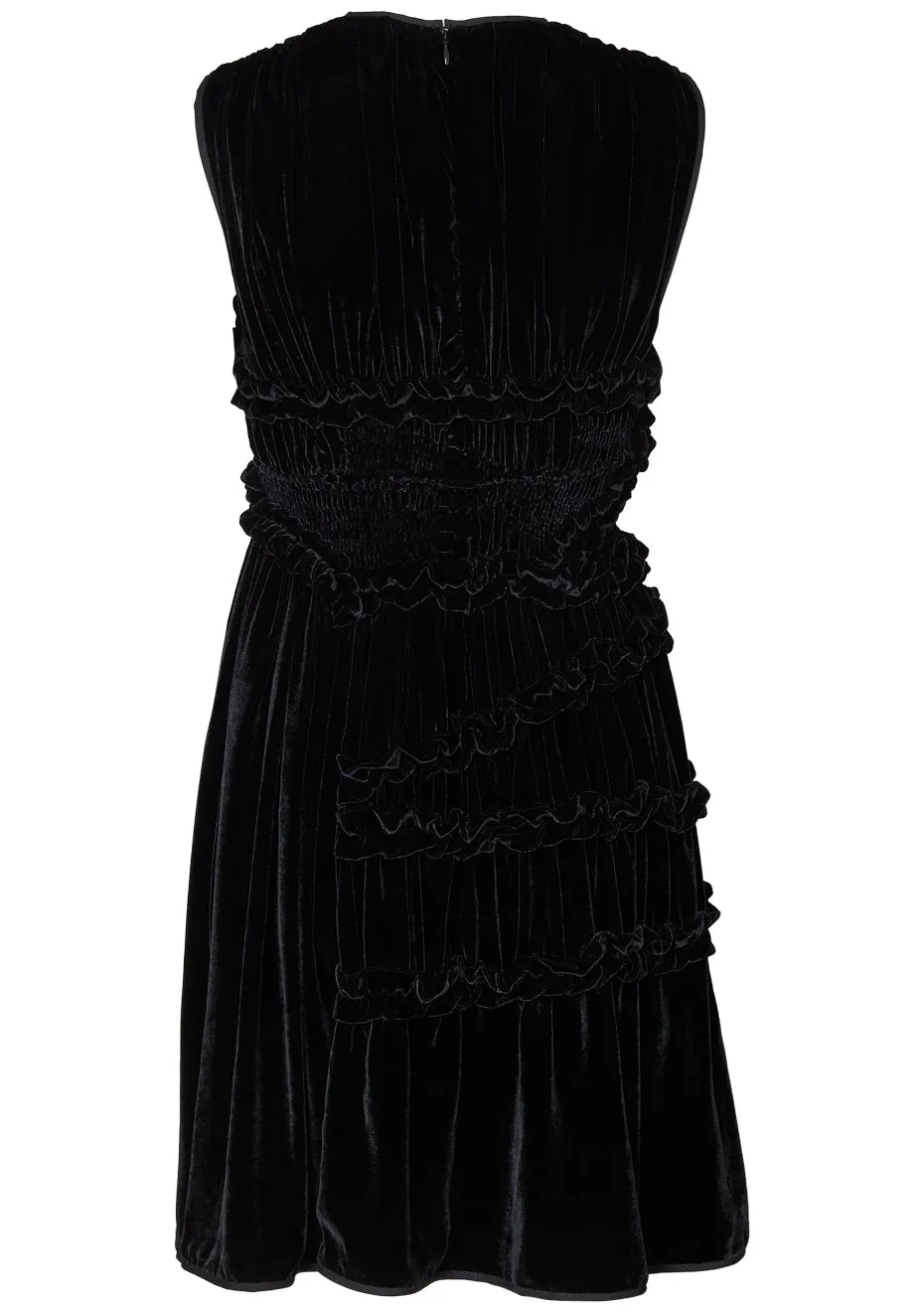 Uki Dress Black Velvet