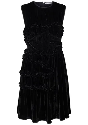 Uki Dress Black Velvet