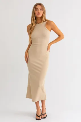 Victoria Dress - Beige